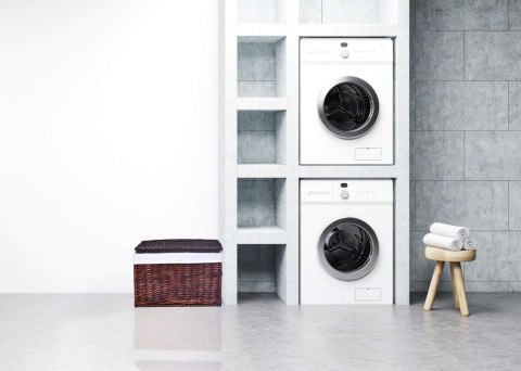 Kufer wiklinowy 65L 56x34x34 cm brązowy