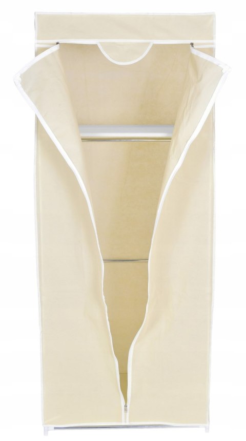 Szafa tekstylna z półką Fela - beż