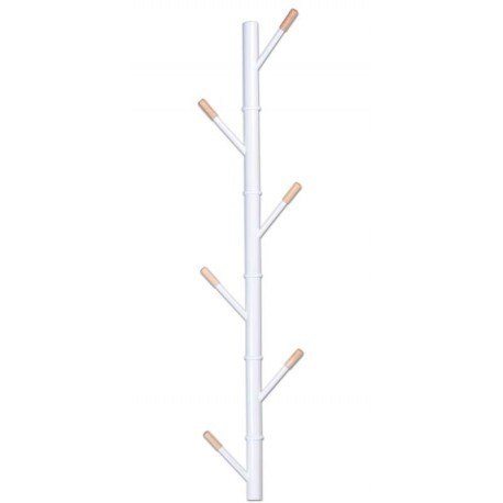 Wieszak stojący Bella skandynawski biały