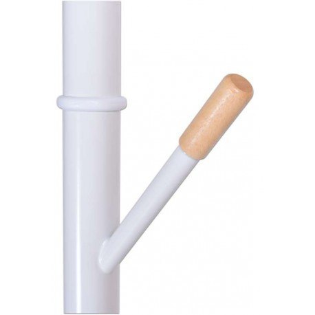 Wieszak stojący Bella skandynawski biały