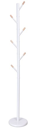 Wieszak stojący Bella skandynawski biały