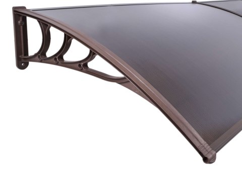 Daszek nad drzwi MAKO DUO 100x200cm brązowy