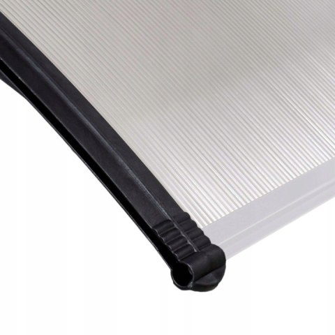 Daszek nad drzwi MAKO DUO 100x200cm czarny