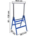 Stojak warsztatowy KOBYŁKA 130 cm 2 sztuki