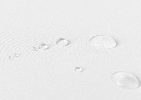 Pokrowiec na stolik koktajlowy BIAŁY 80 cm