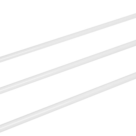 Wieszak do garderoby podwójny BENI biały