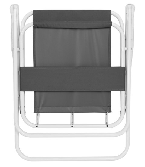 Krzesło turystyczne składane Alan szary