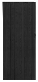 Drzwi harmonijkowe 004 08 czarny dąb 90 cm