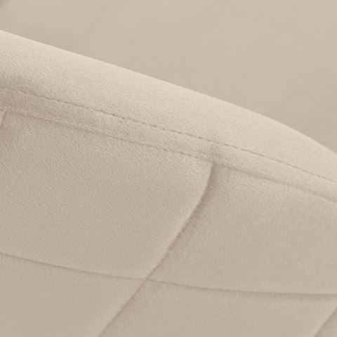 Krzesło welurowe Fargo Velvet beżowe