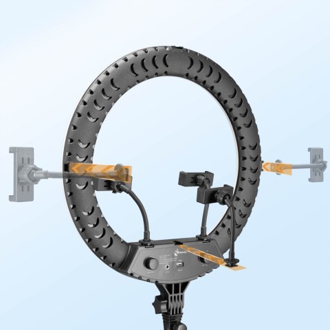 Lampa pierścieniowa LUMO LED RGB ring do filmów zdjęć makijażu