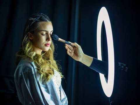 Lampa pierścieniowa LUMO LED RGB ring do filmów zdjęć makijażu