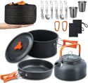 Zestaw turystyczny NOMAD komplet czajnik garnek patelnia