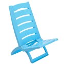 Krzesło plażowe TIRRENO niebieskie
