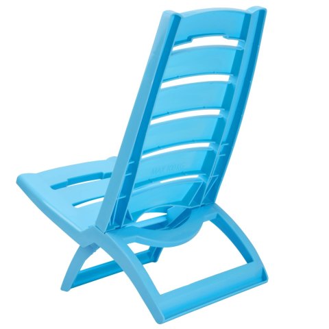 Krzesło plażowe TIRRENO niebieskie