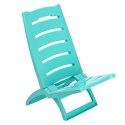 Krzesło plażowe TIRRENO turkusowe
