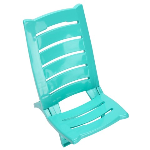 Krzesło plażowe TIRRENO turkusowe