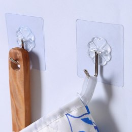 Samoprzylepne haczyki haki wieszaki na ścianę 10szt