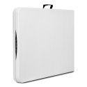 Stół cateringowy BALI WHITE składany w walizkę 180 cm biały