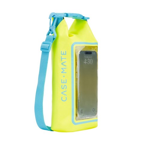 Case-Mate Waterproof Mini Phone Bucket Dry Bag - Wodoodporna torebka z kieszenią na telefon do 7" (Citrus Splash)