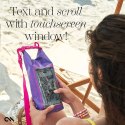 Case-Mate Waterproof Mini Phone Bucket Dry Bag - Wodoodporna torebka z kieszenią na telefon do 7" (Purple Paradise)