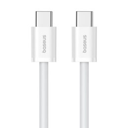 Kabel szybkiego ładowania USB-C do USB-C Baseus Superior 2 100W 1m (biały)