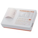 CARDIOLINE ECG100S Elektrokardiograf 12-kanałowy, z dużym ekranem i USB