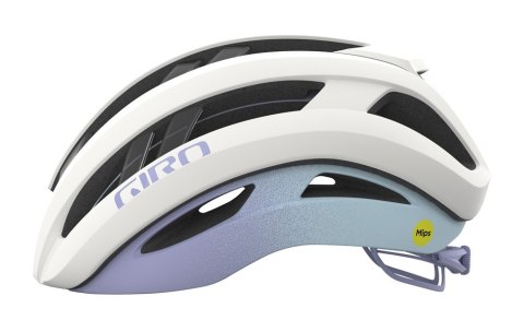 Kask szosowy GIRO ARIES SPHERICAL MIPS matte white / light lilac fade roz. M (55-59 cm)