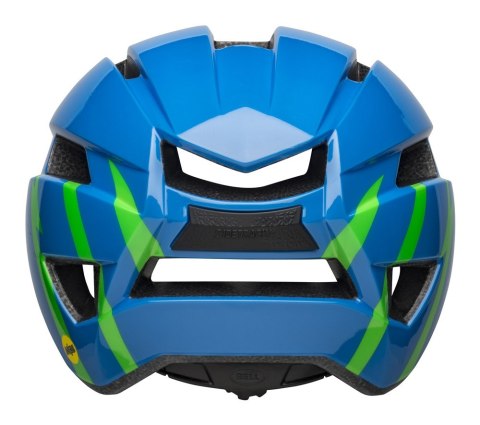 Kask dziecięcy BELL SIDETRACK II MIPS strike gloss blue green roz. Uniwersalny (47-54 cm) (NEW 2025)