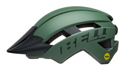 Kask juniorski BELL SIDETRACK II MIPS matte green roz. Uniwersalny (50-57 cm) (NEW 2025)