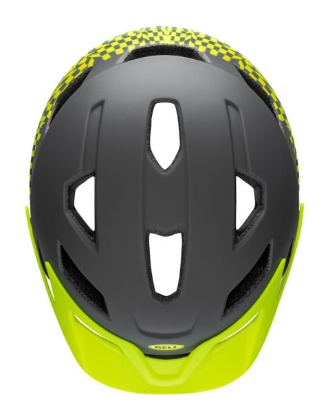 Kask juniorski BELL SIDETRACK MIPS wavy checks matte retina sear roz. Uniwersalny (50-57 cm) (NEW 2025)