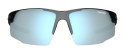 Okulary TIFOSI CENTUS gloss black (1 szkło Smoke Bright Blue Mirror 13% transmisji światła) (NEW)
