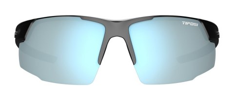 Okulary TIFOSI CENTUS gloss black (1 szkło Smoke Bright Blue Mirror 13% transmisji światła) (NEW)