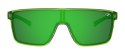 Okulary TIFOSI SANCTUM hyper lime (1 szkło Smoke Green Mirror AR 14% transmisji światła) (NEW).
