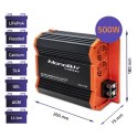 Qoltec Ładowarka Monolith DC-DC do dodatkowego akumulatora LiFePO4 AGM GEL 12V - 12V | 40A | 500W