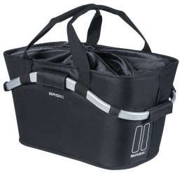 Kosz na tylny bagażnik BASIL CLASSIC CARRY ALL REAR BASKET MIK 22L MIK System (ready to go) solid black (DWZ) => zamiennik BAS-1