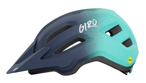 Kask dziecięcy juniorski GIRO FIXTURE II matte midnight blue screaming teal fade roz. Uniwersalny (50-57 cm) (DWZ)