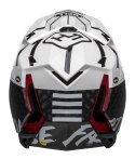 Kask full face BELL FULL-10 SPHERICAL fasthouse matte gloss white black roz. L (57-59 cm) (WYPRZEDAŻ -50%)