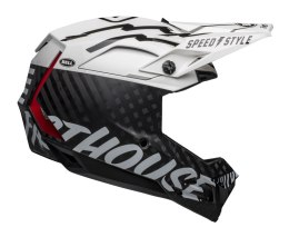 Kask full face BELL FULL-10 SPHERICAL fasthouse matte gloss white black roz. XL/XXL (59-63 cm) (WYPRZEDAŻ -50%)