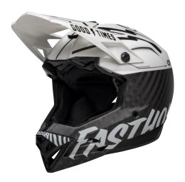Kask full face BELL FULL-10 SPHERICAL fasthouse matte gloss white black roz. XL/XXL (59-63 cm) (WYPRZEDAŻ -50%)
