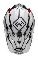 Kask full face BELL FULL-10 SPHERICAL fasthouse matte gloss white black roz. M (55-57 cm) (WYPRZEDAŻ -50%)