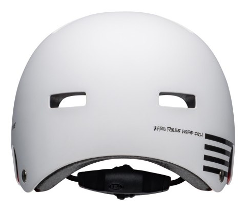 Kask bmx BELL LOCAL matte white fasthouse roz. S (51-55 cm) (NEW 2025)