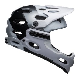 Kask full face BELL SUPER 3R MIPS matte white black roz. S (52-56 cm) (WYPRZEDAŻ -60%)