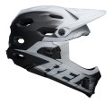 Kask full face BELL SUPER DH SPHERICAL matte black white roz. S (52-56 cm) (NEW 2025)
