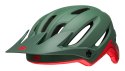 Kask mtb BELL 4FORTY matte gloss dark green infrared roz. L (58-62 cm) (WYPRZEDAŻ -50%)