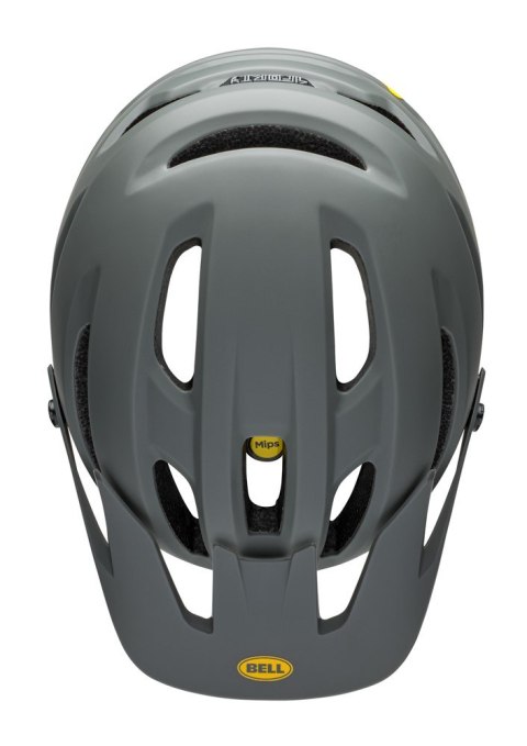 Kask mtb BELL 4FORTY matte gloss gray yellow roz. M (55-59 cm) (NEW 2025)