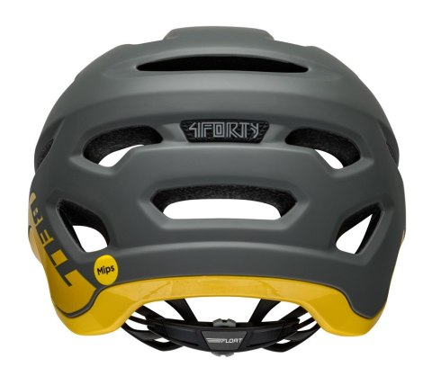 Kask mtb BELL 4FORTY matte gloss gray yellow roz. S (52-56 cm) (NEW 2025)
