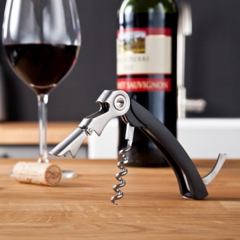 Korkociąg kelnera czarny