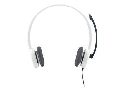 ZESTAW SŁUCHAWKOWY STEREO H150 WHITE 981-000350 LOGITECH