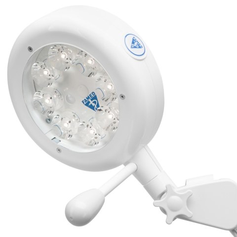 FAMED SOLIS 30X-22 Lampa diagnostyczna LED łamana, montaż do blatu, 30 000 lux