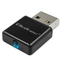 Qoltec Karta sieciowa zewnętrzna | Ultra szybki mini adapter NANO Wi-fi | Standard N | USB 2.0 | 300Mb/s | 2.4GHz